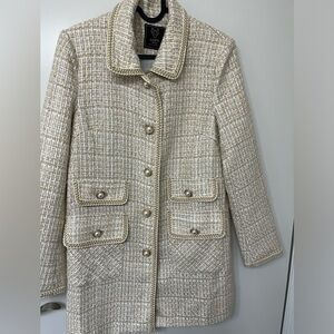 Luxy London Azalia textured jacket - Size S (approx. US 2 - 4) NWOT